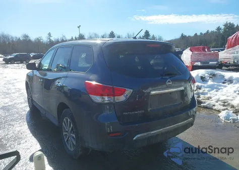 2013 Nissan Pathfinder S из США, поврежденный, VIN 5N1AR2MM3DC642568